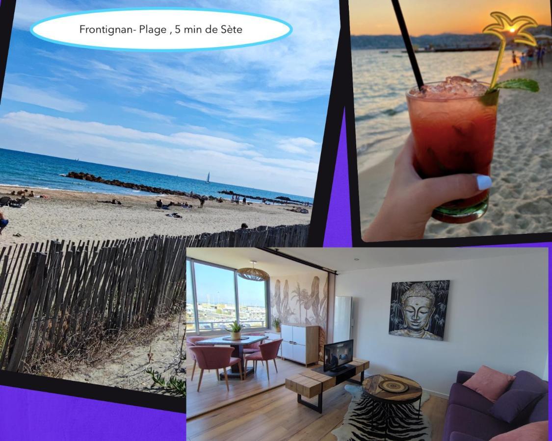 La Perle Bleue, 100 M De La Plage, Parking, Wifi * Frontignan